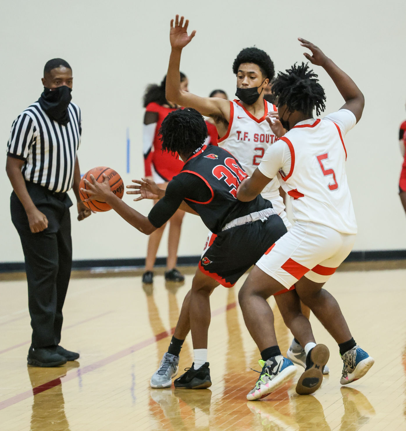 Eisenhower at TF South Boys Basketball